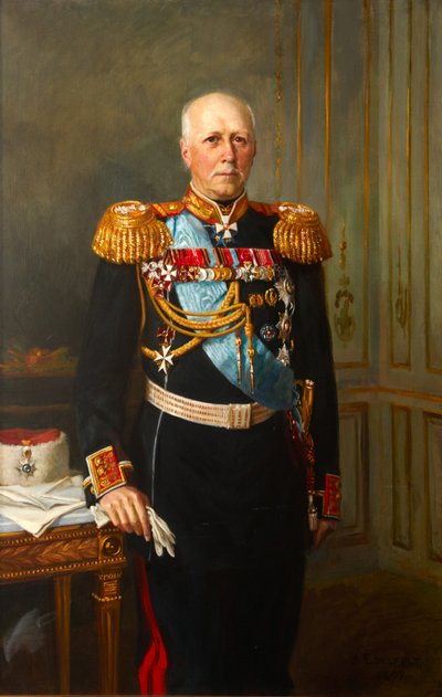 Graf Pavel Schuvaloff, Gouverneur von Warschau, 1897 von Albert Gustaf Aristides Edelfelt